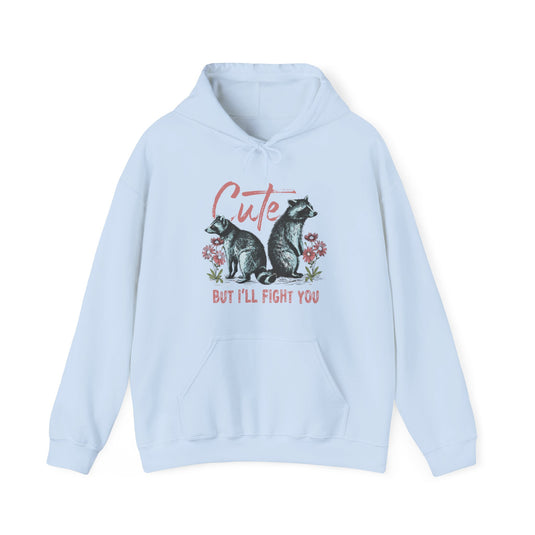 Cute But I'll Fight You Funny Hoodie