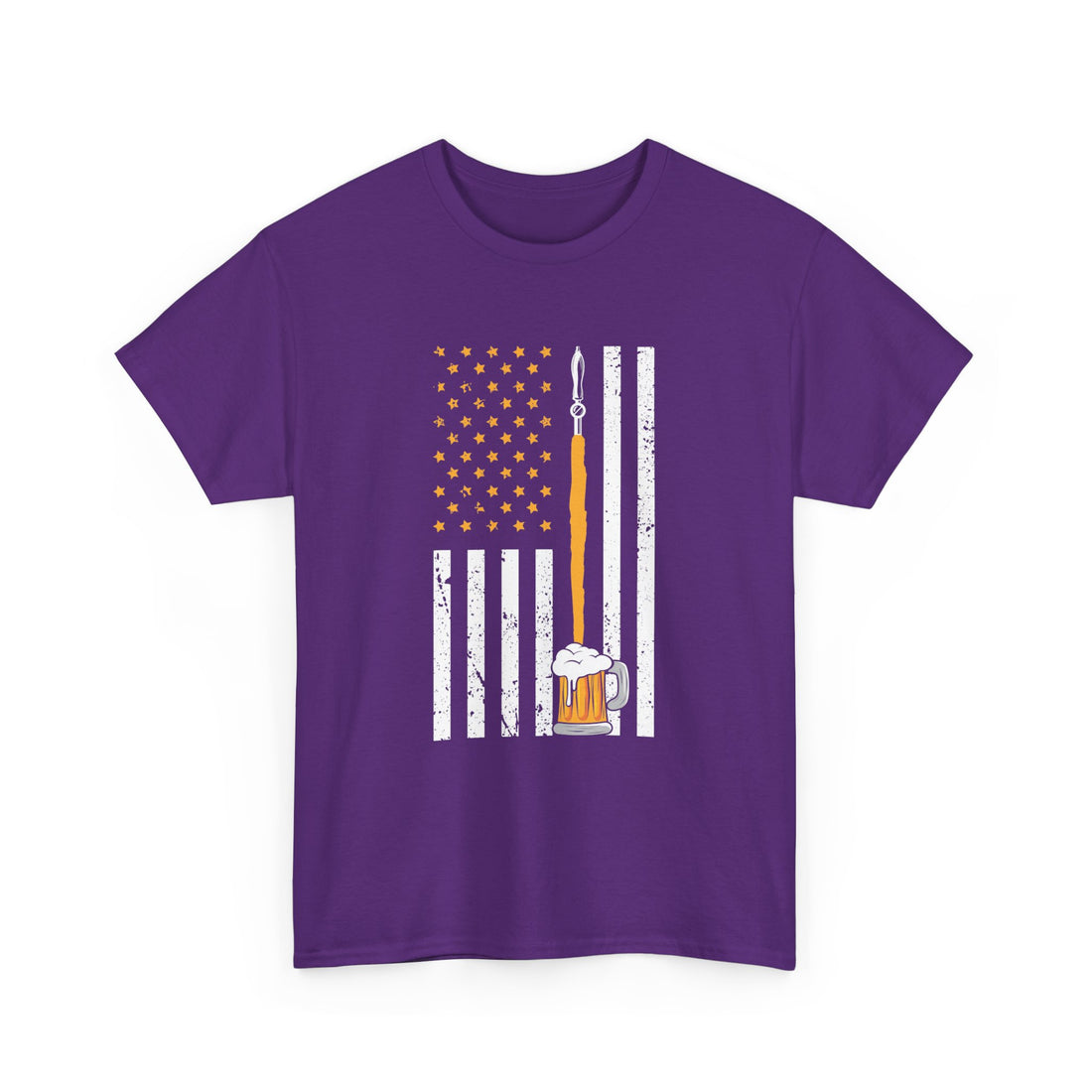 Beer USA Flag  T-Shirt