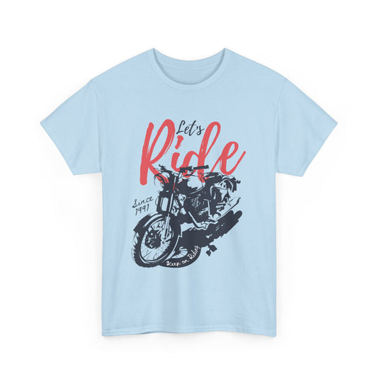 Lets Ride Motorcycle T-Shirt