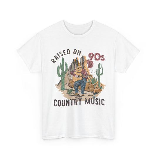 Raised On 90s Country Music Western T-Shirt