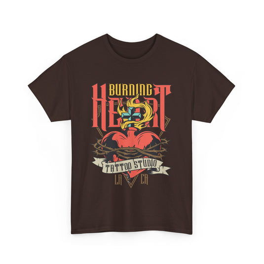 Burning Heart Streetwear T-Shirt