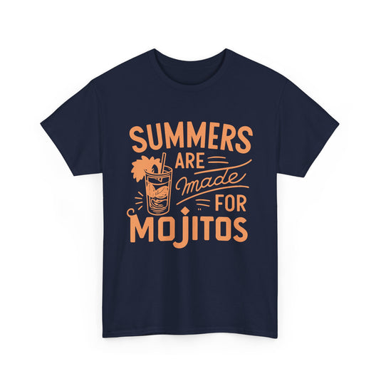 Summers Are Made For Mojitos Alcohol T-Shirt